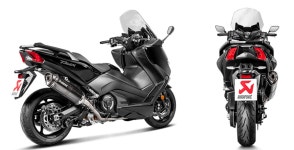 아크라포빅(Akrapovic) 야마하 T-MAX530 17-19 T-MAX560 20-22 머플러 FULL SYSTEM CARBON S-Y5R5-RC : 바이크0007