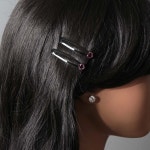 엘리스젬마 초미니 큐빅하트라인 사랑스러운 컬러 헤어핀세트 111913 : softn