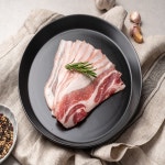 지리산 흑돼지 삼겹살 앞다리살 목살 오겹살 200g 한돈 버크셔 대패 돼지 고기 K : 지리산산골흑돼지