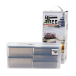 비트리 휘어지는 모듈러 냉동용기 수납함세트 중형 6종 12p : 비트리몰