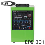 이앤더블유 EPS-301 행사 강의용 충전식 스피커 / 포터블 앰프 / 무선 마이크 포함 : musicshop