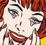 DIY페인팅 명화그리기-POP ART (행복한 눈물) 유화 색칠 그림작품 25x25 : 퍼즐페인팅