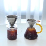 커피드리퍼 핸드드립 스텐필터 유리서버 드립세트 : 송천커피상회