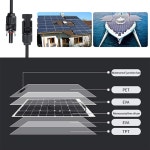 태양광 패널 100w 30a 컨트롤러 전지 usb 5v dc 12v 유연한 전지 선박 : 앙그랑