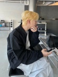 기획 넥카라 오버핏 윈드집업 5C : 디서먼트