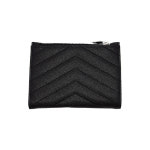 생로랑 모노그램 투파트 지퍼 코인 반지갑 668287 블랙 은장 : SHOP.729