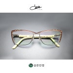 카잘 CAZAL 4217 COL 004 레퍼드/골드 스퀘어 54 사이즈 티타늄 캣 아이 안경 : 상은안경