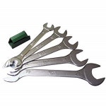 TOP 탑 CU-5000 초박형 양구 스패너 세트 얇은 슬림형 좁은공간 작업 스파나 : 제이테크플러스