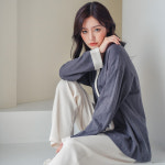 여성 봄 여름 홈웨어 잠옷 파자마 순면 산후조리 봄가을 3월 5일 순면 임산부 잠옷 산후 : 솔로몬쇼핑