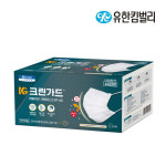 유한킴벌리 크린가드 덴탈 마스크 50매 KFAD 비말차단 44280 : 리버파크