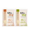 농부의 결실 쌀 백미 포장지 봉투 100매 1kg 3k 5kg : ds팩