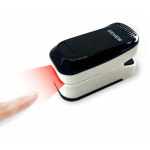 옥시뷰 산소포화도 맥박수 측정기 /가정용 간편한 휴대용 원터치 동시측정 맥박측정 옥시미터 : 오마이팜