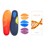 제뉴인그립 제네핏 인솔 깔창 쿠션감 항바이러스 항균 항취 10mm 푹신한 아치 기능성 : 제뉴인그립