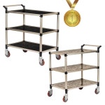 식당 핸드카 끌차 서빙 카트 업소용 수레 밀차 대형 : 카트마켓