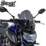ERMAX 야마하 MT-07 (18-20년) 스크린 (라이트 블랙) : 모토디자인