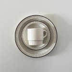 풀 포터리 poole pottery 데미타스 트리오 : kotini