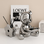 곰돌이 현관트레이 테디베어 인테리어 차키보관함 집들이선물 : 아둥놀이터