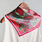 실크 스카프 젠탱글 고급 SILK100 쁘띠 A1014 : LANIC U 라닉유