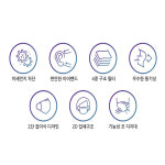 kf95 k94마스크 새부리형 여름 마스크 대형 블랙 50매 : 아이태르