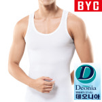 BYC 남자 런닝 셔츠 세트 5매 쿨 나시 민소매 반팔 메리야스 면 데오니아 빅사이즈 : BYC왕자상회