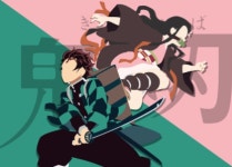 유화그리기 세트 애니메이션 귀멸의칼날 네즈코 젠이츠 귀살대 아이러브페인팅 캔버스 액자 프레임포함 그림 포스터 G0057 : 포에버16