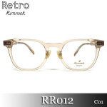 림락안경 레트로 RIMROCK RR012 (50mm) C1 오버사이즈 사각 뿔테  : LUXEYEWEAR
