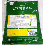 대용량 단호박무스 1kg 샐러드 퓨레 샌드위치 셀러드 업소용 식당용 : 북새바람