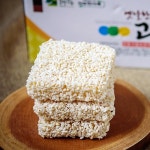 강릉옛날한과 찹쌀과줄 산자 : 강릉옛날한과