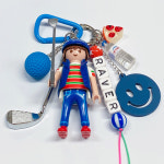 플레이모빌 악! 벙커무침~~~ ㅜㅜ 골프키링 보스톤백키링 보스턴백키링 골프백키링 캐디백키링 이니셜키링 : 몽키링