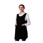 네일 헤어 미용 요들가운 소프트 앞치마 블랙 CH382 : 올가운