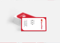 세로형 레이아웃의 스피드메이트명함 카센타 자동차 정비공장 타이어 명함 : 디자인 밥