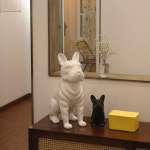 프렌치 불독 조각상 오브제 대형 장식품 인테리어소품 그레이하우스 : 그레이 하우스