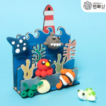 여름만들기 클레이바다속풍경 놀이학교 초등만들기 미술재료 : 민화샵