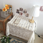 레이스원단 테이블보 식탁보 A-D타입랜덤 테이블덮개 커버 매트 러너 : 비앤채