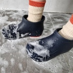 작업 식당 장화 작업용 짧은 장화 청소장화 미끄럼방지 : 모다클럽