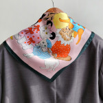 실크스카프 캣츠 애니멀 고급 SILK100 쁘띠 A1019 : LANIC U 라닉유