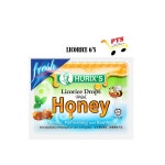 말레이시아 HURIX 휴릭스 사탕 상쾌한 목캔디 HONEY DROP 6개입X3팩 : 구즈말레이시아