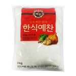 CJ 백설 한식예찬 3kg 미원 조미료 : 푸드엔마트