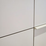 코지인빌 히든 사각 붙박이장 서랍장 싱크대 가구 손잡이 크림화이트 50mm : 코지인빌