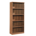 [NTM-204G] 로즈오크 상하 2단유리장 W800 D415 H1905 : 듀오백 영신가구