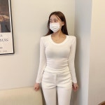 봄봄 유라운드 텐션 긴팔티 : Two nine