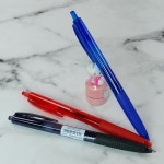 파이롯트 슈퍼그립 G 유성볼펜 노크식 1.0mm BPGG-8R-M 1다스(12자루) : 문구반점