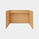 칸막이 기본형 독서실 사무실 책상 가림막 종이 칸막이 휴대용 파티션 : 페이퍼팝