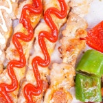 수제 순살 닭꼬치 100g 140개입 개당 1100원 무료배송 (업소용 캠핑 닭꼬치 도매) 금호식품 : 금호식품