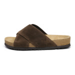 퍼블릭가든 미션 스웨이드 X 남성 여름 슬리퍼 : 그래고