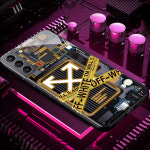 버프템 라이트닝LED 케이스 갤럭시 아이폰 : 버프템