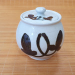 인간문화재 해림 이춘규 명장 백자 철화 차호(차통) : 세경다도방