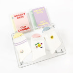 여자양말 여성 스마일 패션 양말 삭스 3종 세트 : 양말목장