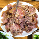 (배터짐)횡성 거세 한우머리 소머리 반마리 (통)12kg내외 우설 포함 고기 수육 국밥 : 배터짐