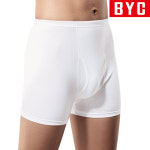 BYC 흰색사각팬티 남성 흰색 골남팬티 : BYC왕자상회